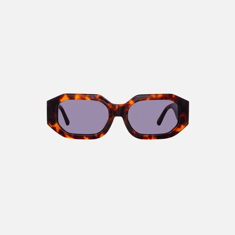 The Attico Blake Frames - Tortoiseshell sold by Kith