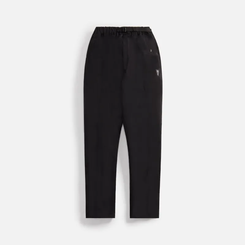 South2 West8 Belted C.S. Pant C/N Grosgrain - Black sold by Kith