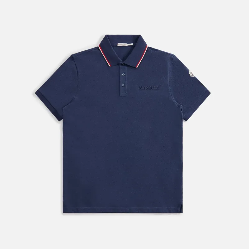 Moncler Polo - Navy sold by Kith