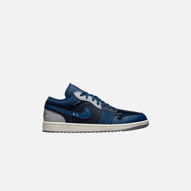 Nike Air Jordan Grade School 1 Low SE - Craft Obsidian / Ashen Slate sold by Kith