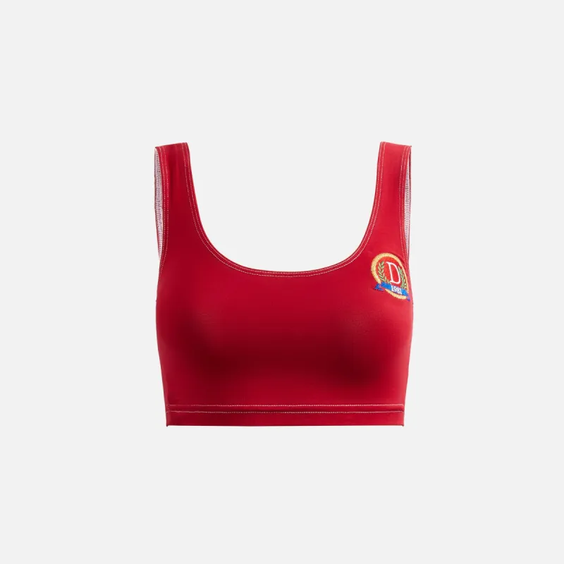Danzy Sports Bra - Red sold by Kith