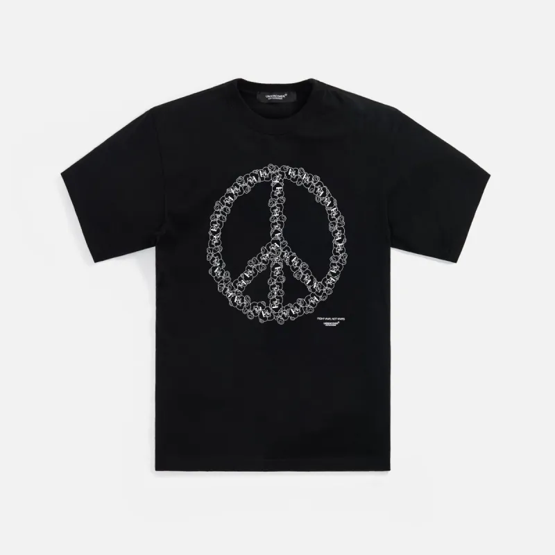 Undercover Peace Tee - Black sold by Kith