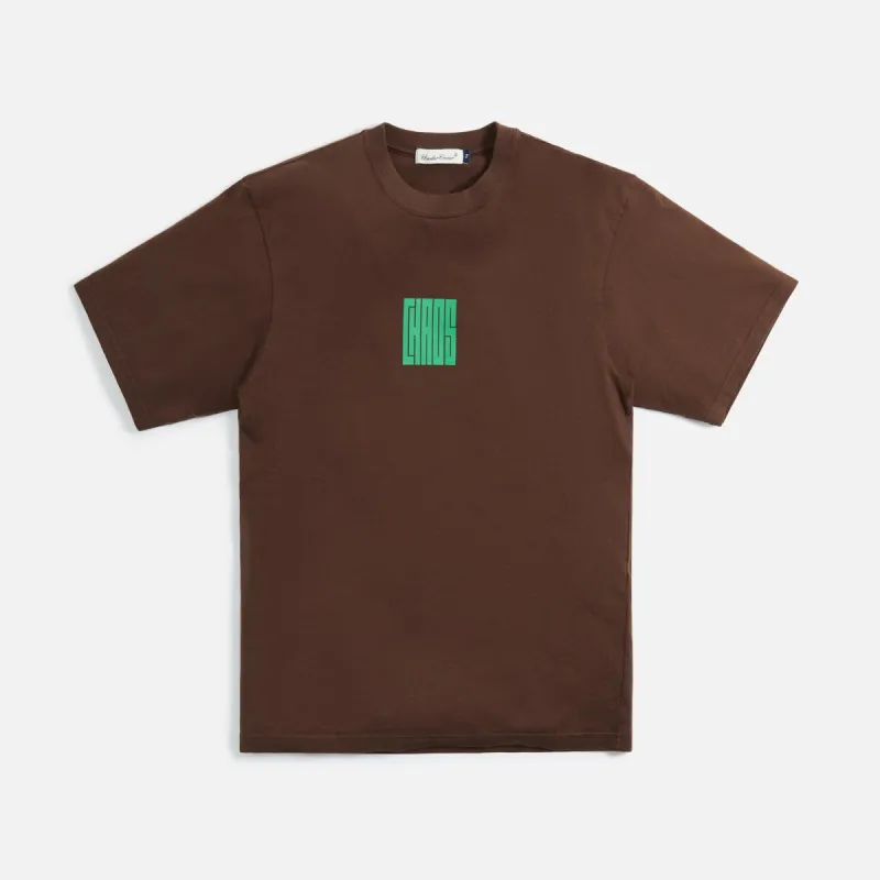 Undercover Chaos Tee - Brown sold by Kith