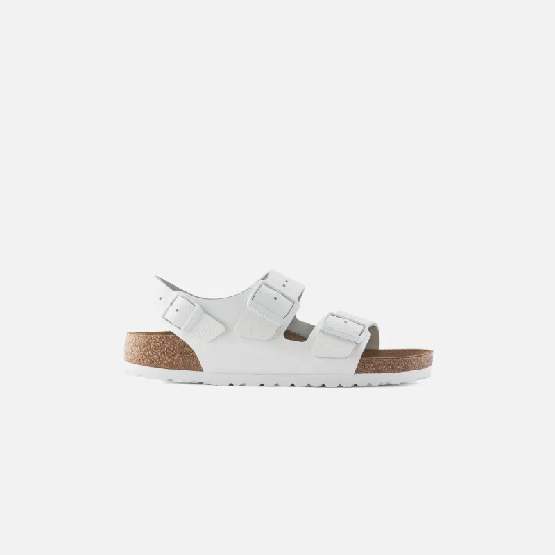 Birkenstock Milano Grip Leather - White sold by Kith