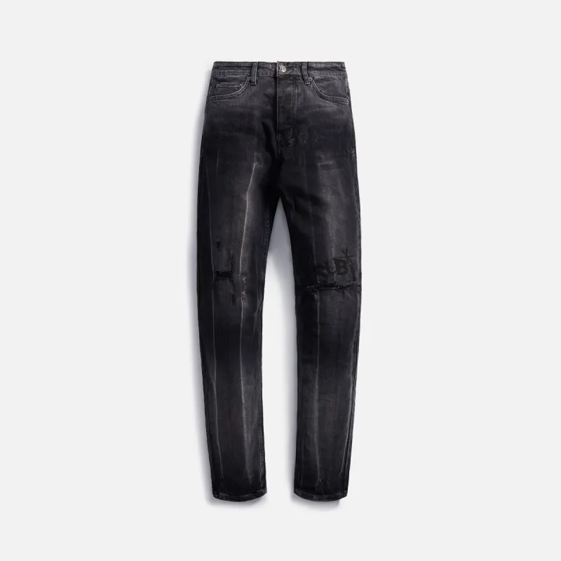 Ksubi Chitch Smoke Out Rose - Black made by Ksubi