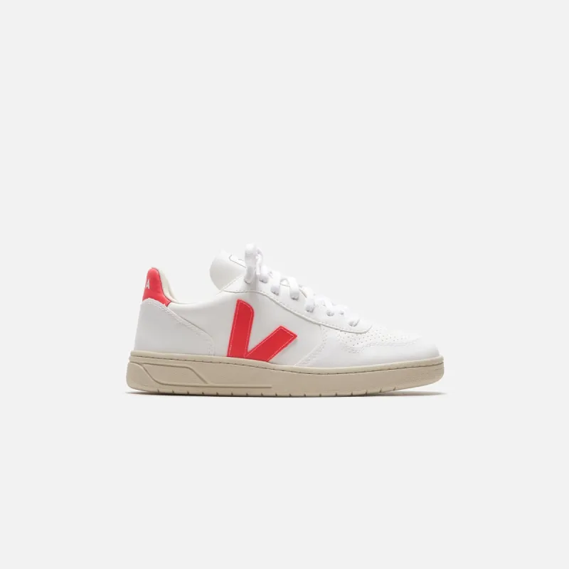 Veja V-10 CWL - White Rose Fluo made by Veja