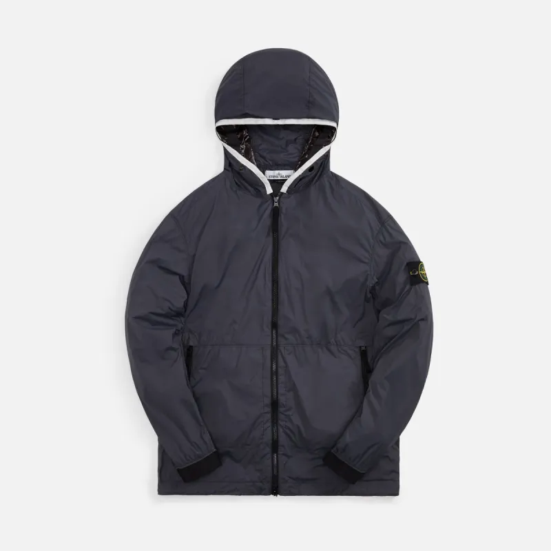 Stone Island Skin Touch Nylon-TC Garment Dyed Hooded Jacket - Anthracite sold by Kith