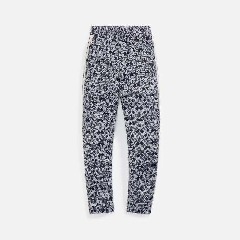 Palm Angels PA Jacquard Track Pants - Navy / Off White sold by Kith