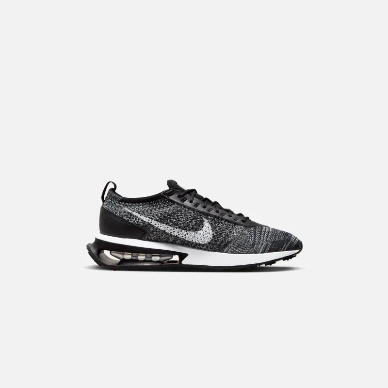 Nike Air Max FlyKnit Racer - Black / White sold by Kith
