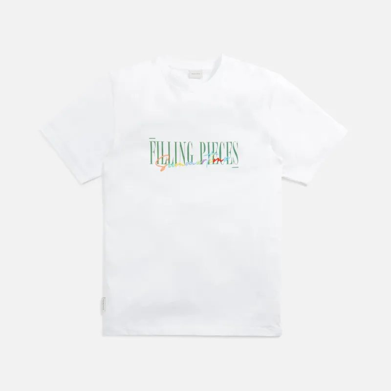 Filling Pieces Tee Summertime - White sold by Kith