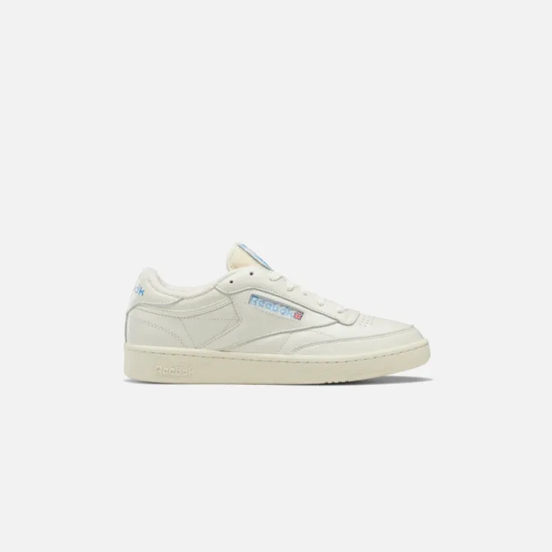 Reebok Club C 85 Vintage - Chalk / Alabaster / Essential Blue sold by Kith