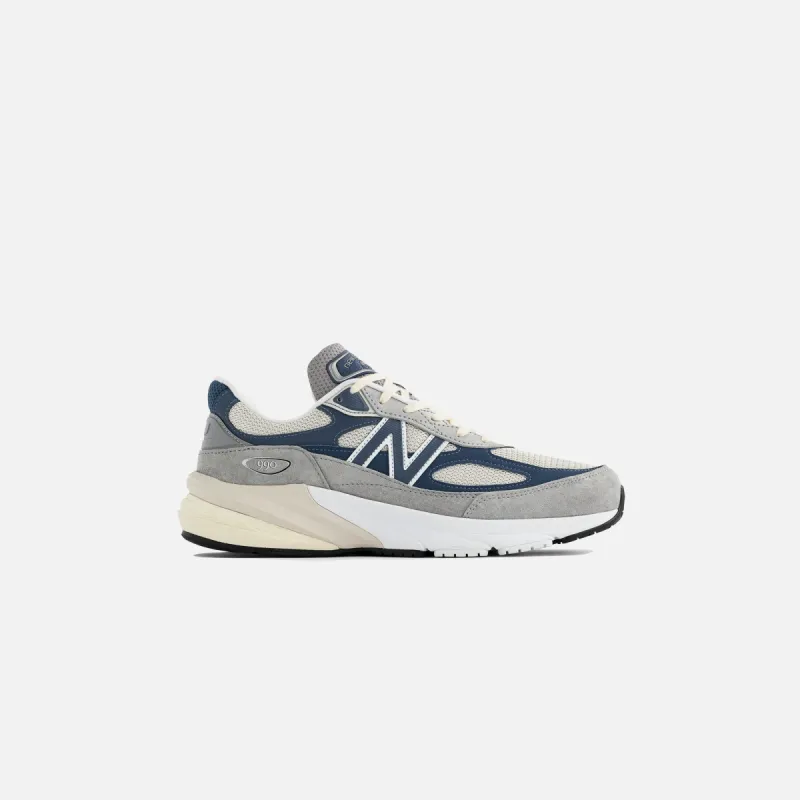 New Balance 990v6 Made in USA - Dark Grey / Grey / Blue sold by Kith
