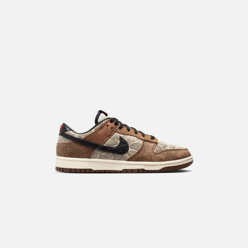 Nike Dunk Low PRM CO.JP - Natural / Black / Ale Brown / Pecan sold by Kith