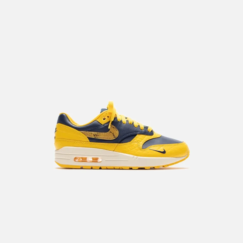 Nike WMNS Air Max 1 PRM CO.JP - Midnight Navy / Varsity Maize sold by Kith