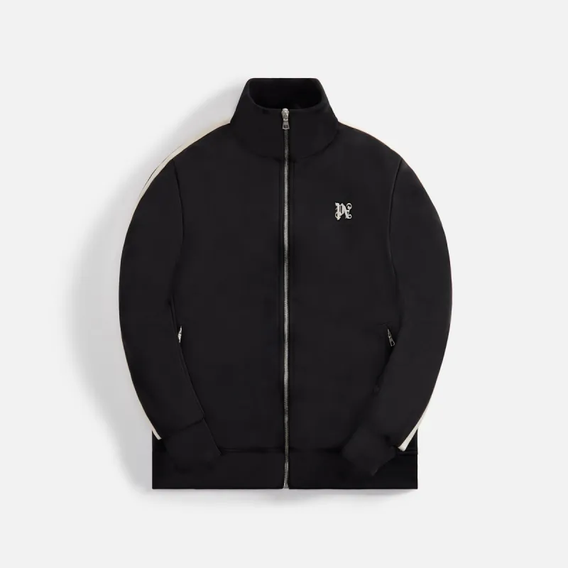 Palm Angels Monogram Classic Track Jacket - Black sold by Kith