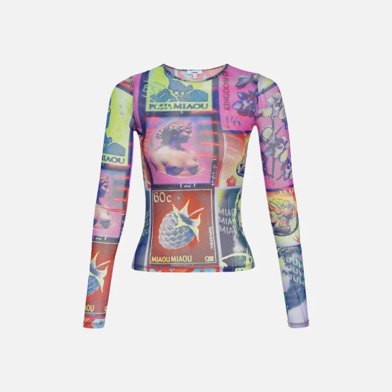 Miaou Tee - Thermal Stamp sold by Kith