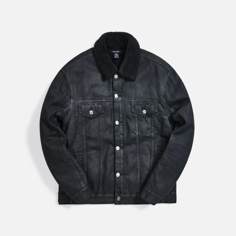 Ksubi Oh G Tainted Borg Jacket - Black made by Ksubi
