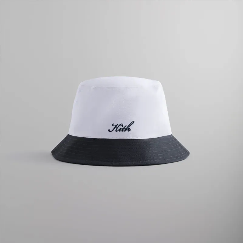 Kith Two Tone Classic Bucket Hat - Stadium sold by Kith