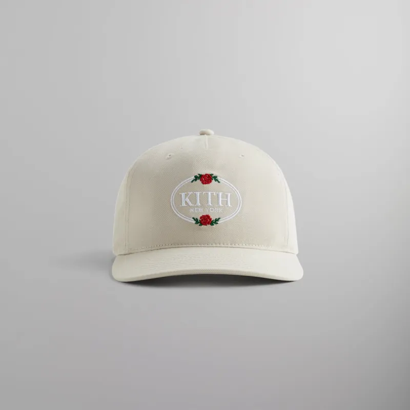 Kith Twill Pinch Crown Snapback Hat - Hallow sold by Kith
