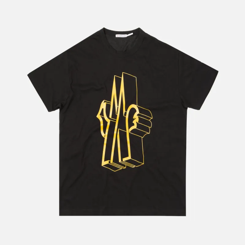 Moncler Maglia Tee - Black sold by Kith