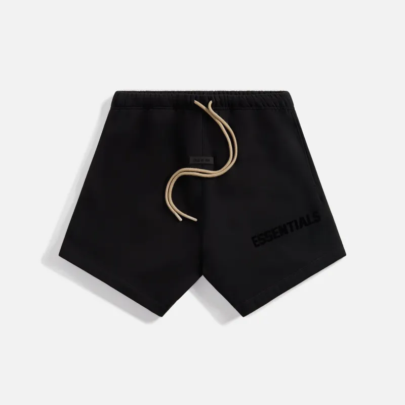 Essentials Sweatshort - Black sold by Kith