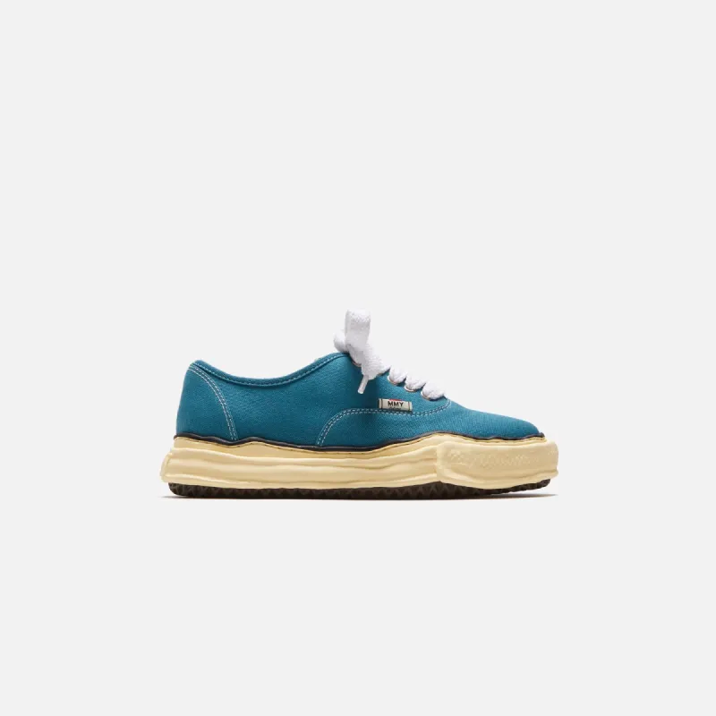 Mihara Yasuhiro Baker Low Top Vintage Sole Canvas - Blue sold by Kith