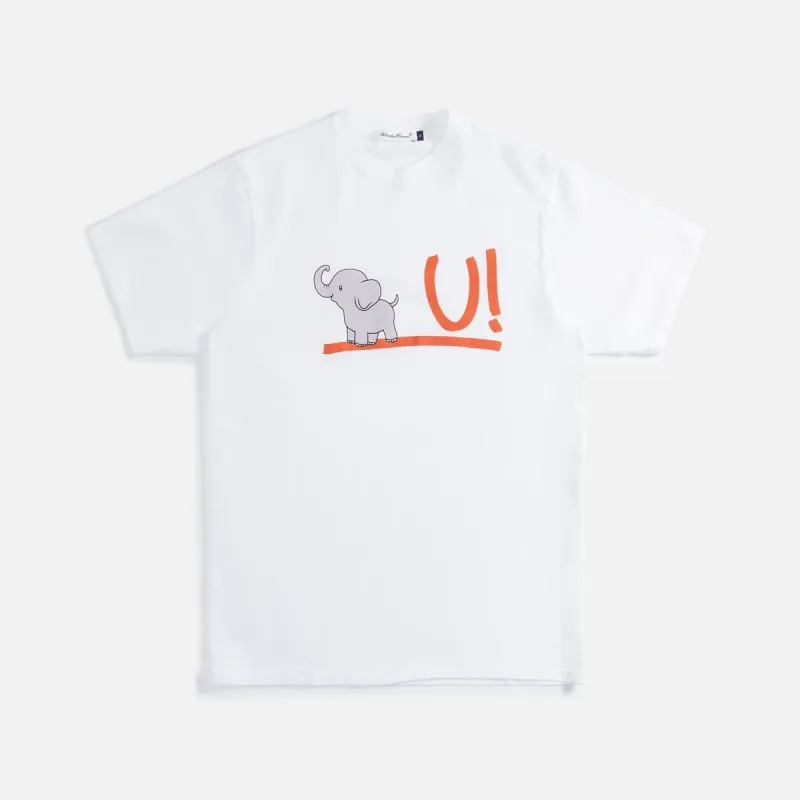 Undercover U! Tee - White sold by Kith