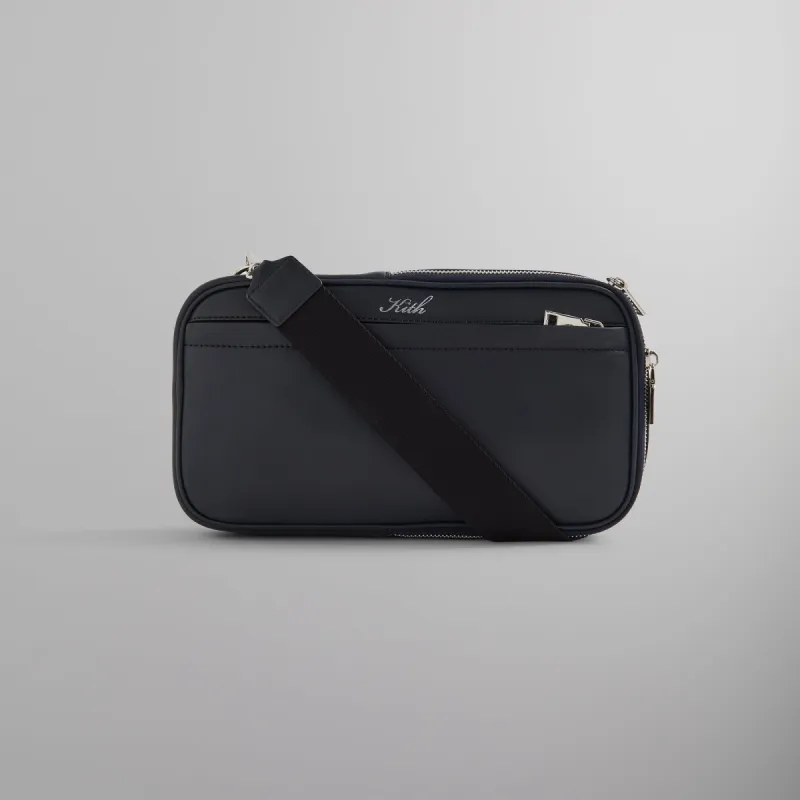 Kith Stagg Leather Crossbody Bag - Nocturnal sold by Kith