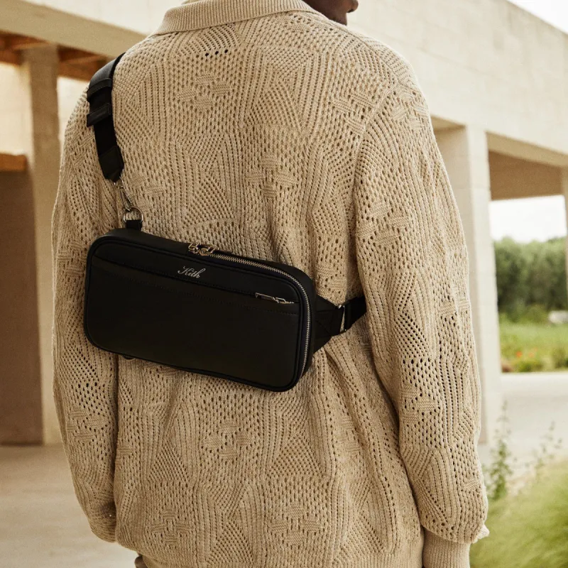 Kith Stagg Leather Crossbody Bag - Nocturnal | Parallel
