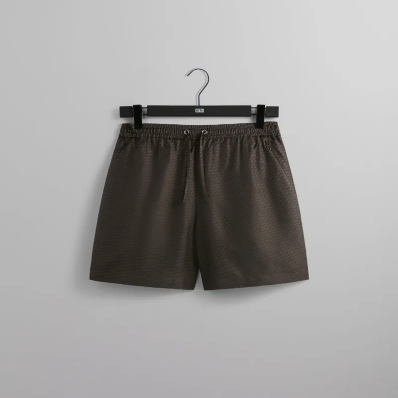 Kith Monogram Silk Cedar Short - Stadium | Parallel