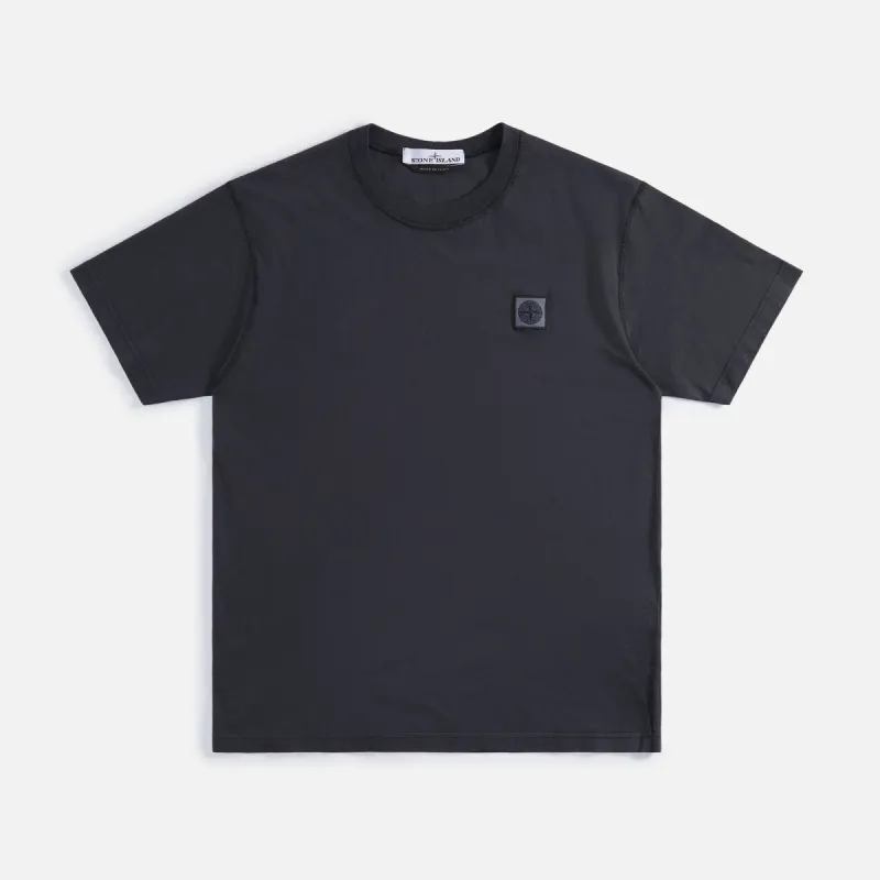 Stone Island Fissato Effect Tee - Charcoal made by Kith