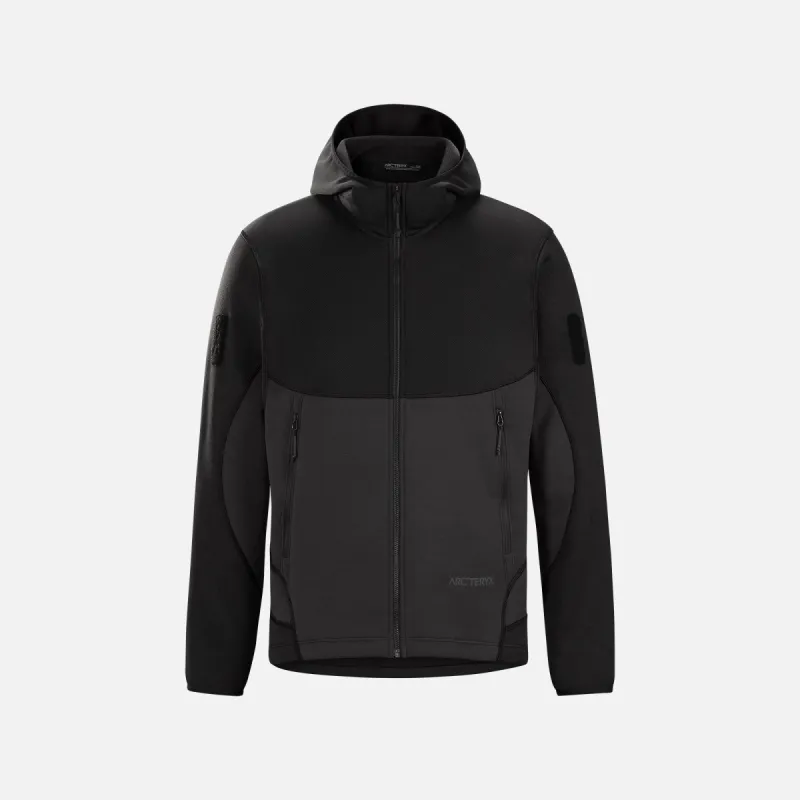 Arc'teryx System_A Faraday Hoodie - Ice Black sold by Kith