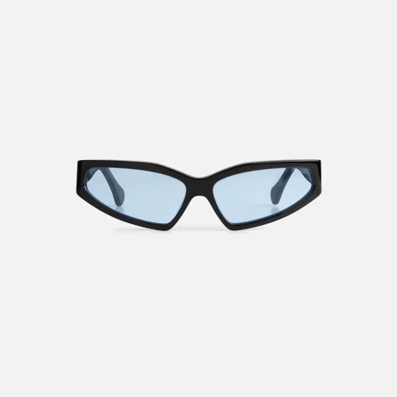 Port Tanger Talid - Black Acetate / Rif Blue Lens sold by Kith