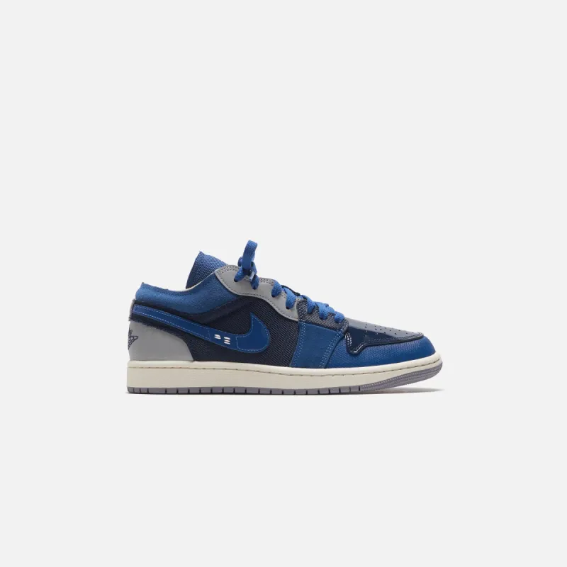 Nike Air Jordan 1 Low SE - Craft Obsidian / Ashen Slate sold by Kith
