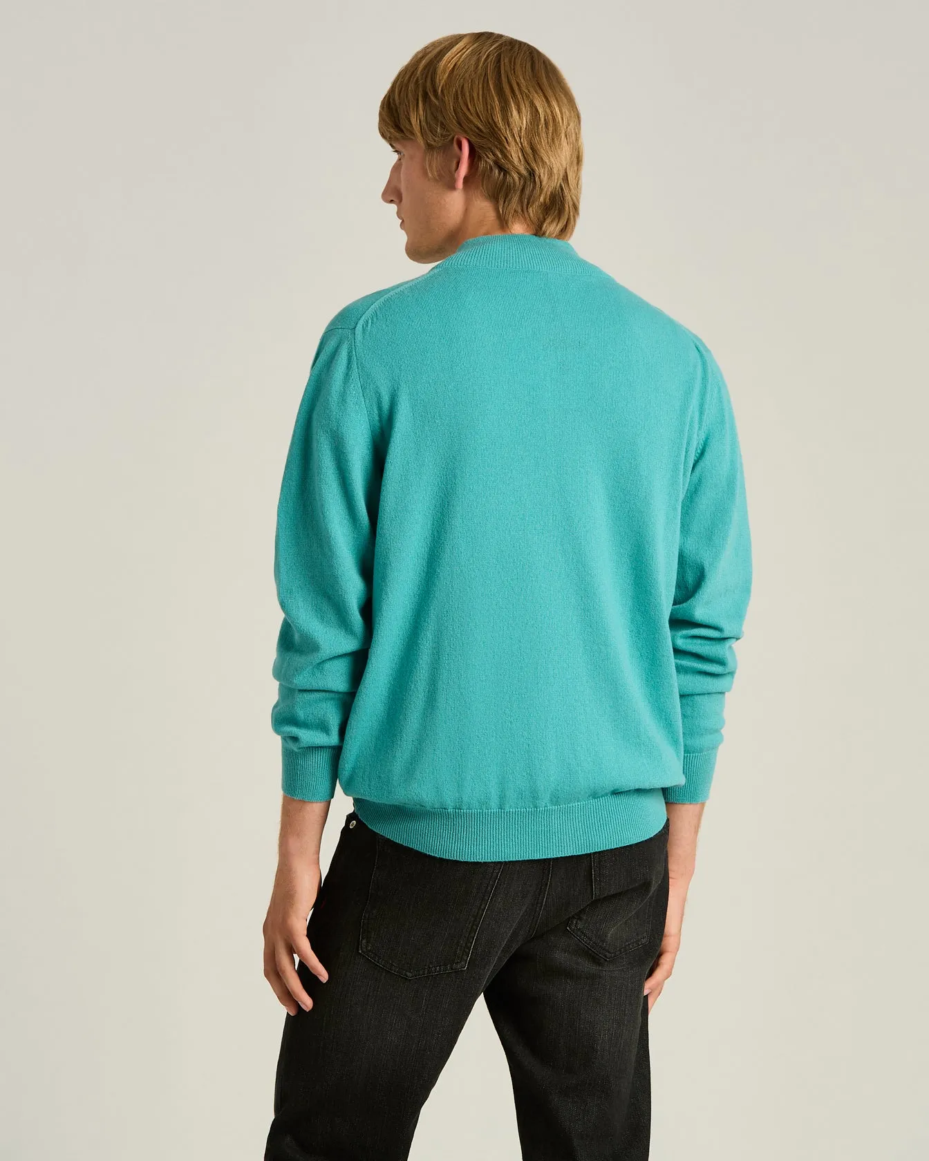 PURE CASHMERE SWEATER WITH ZIP sold by Kiton product image thumbnail 3