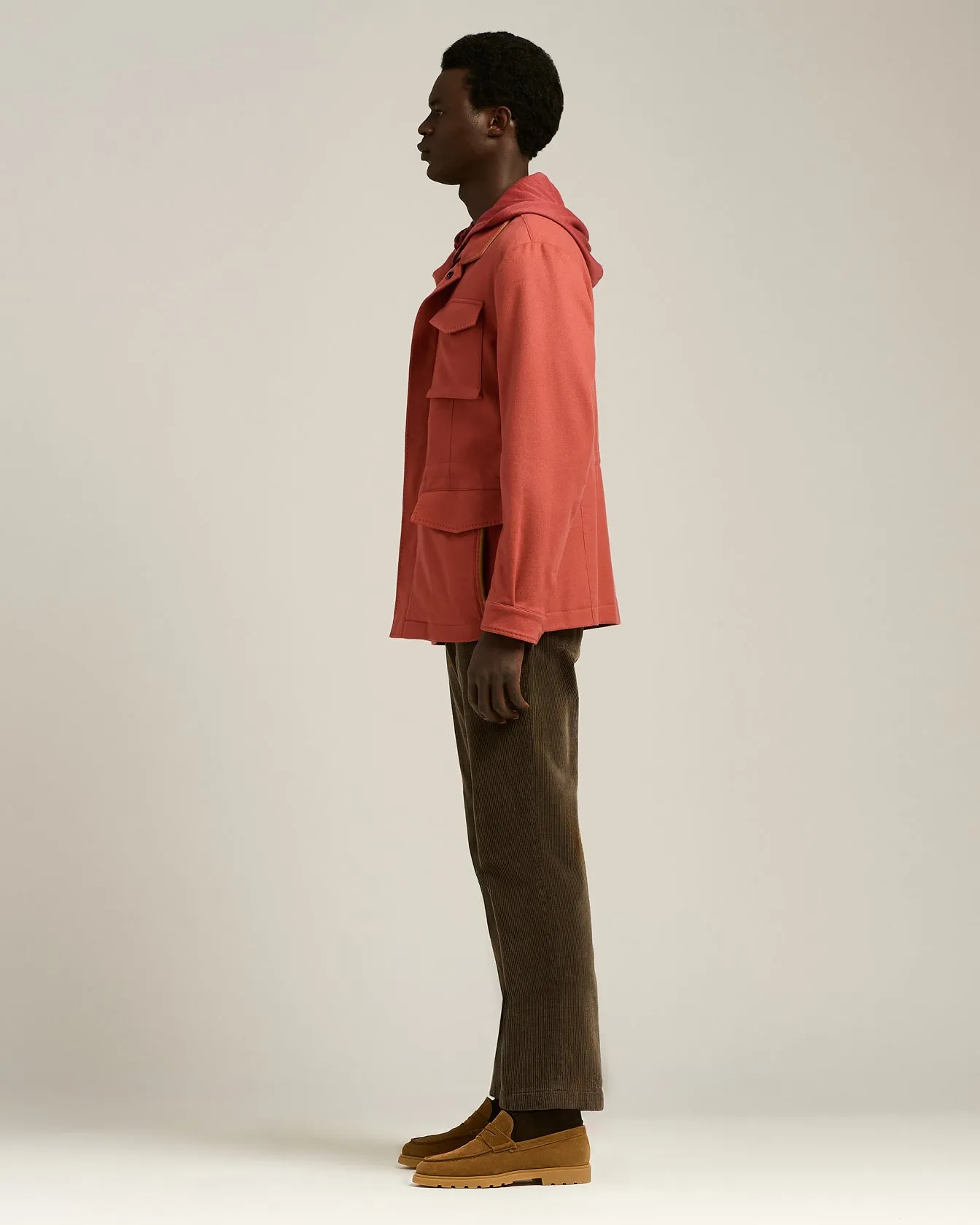 CAMEL CALFSKIN SUEDE LOAFER HIGH-DENSITY TECHNICAL SOLE sold by Kiton product image thumbnail 5