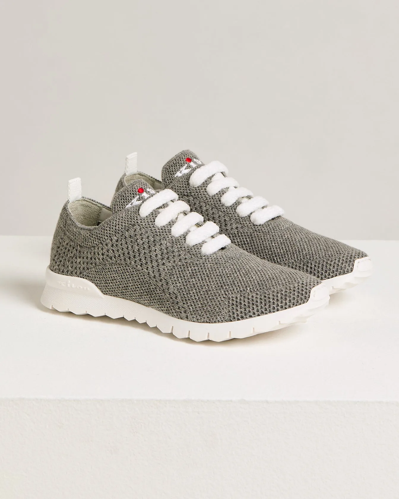 FIT GRAY CASHMERE SNEAKERS sold by Kiton product image thumbnail 2