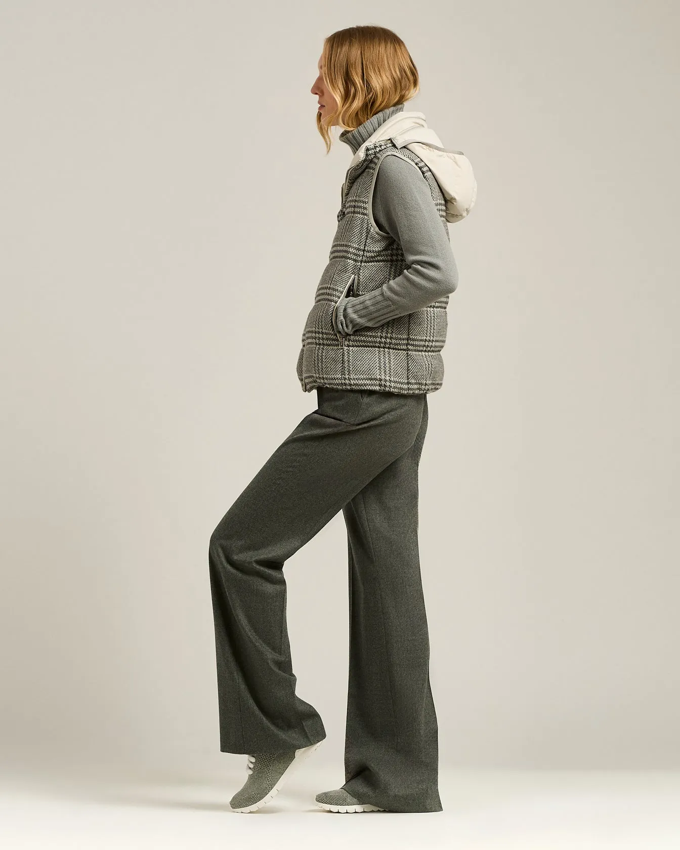 FIT GRAY CASHMERE SNEAKERS sold by Kiton product image thumbnail 5