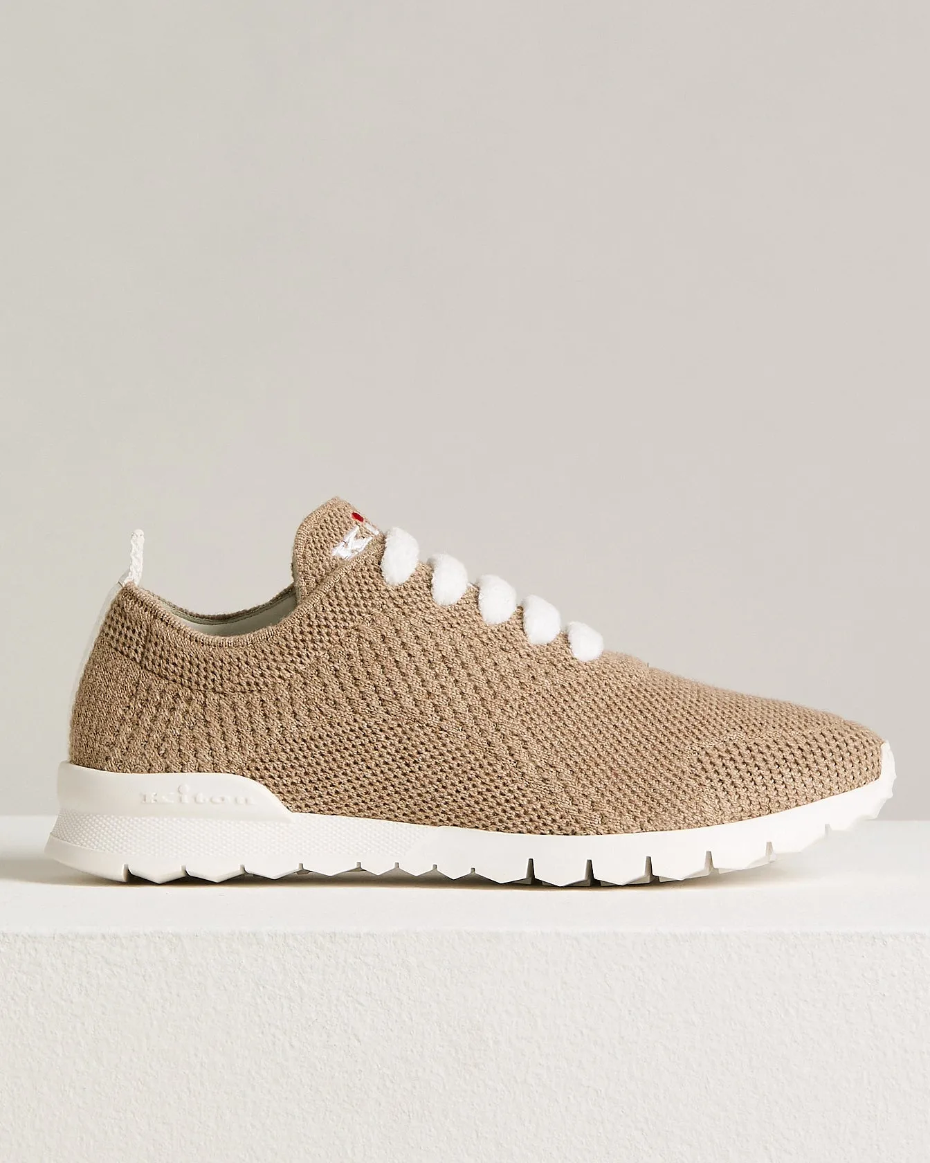 FIT BEIGE CASHMERE SNEAKERS sold by Kiton