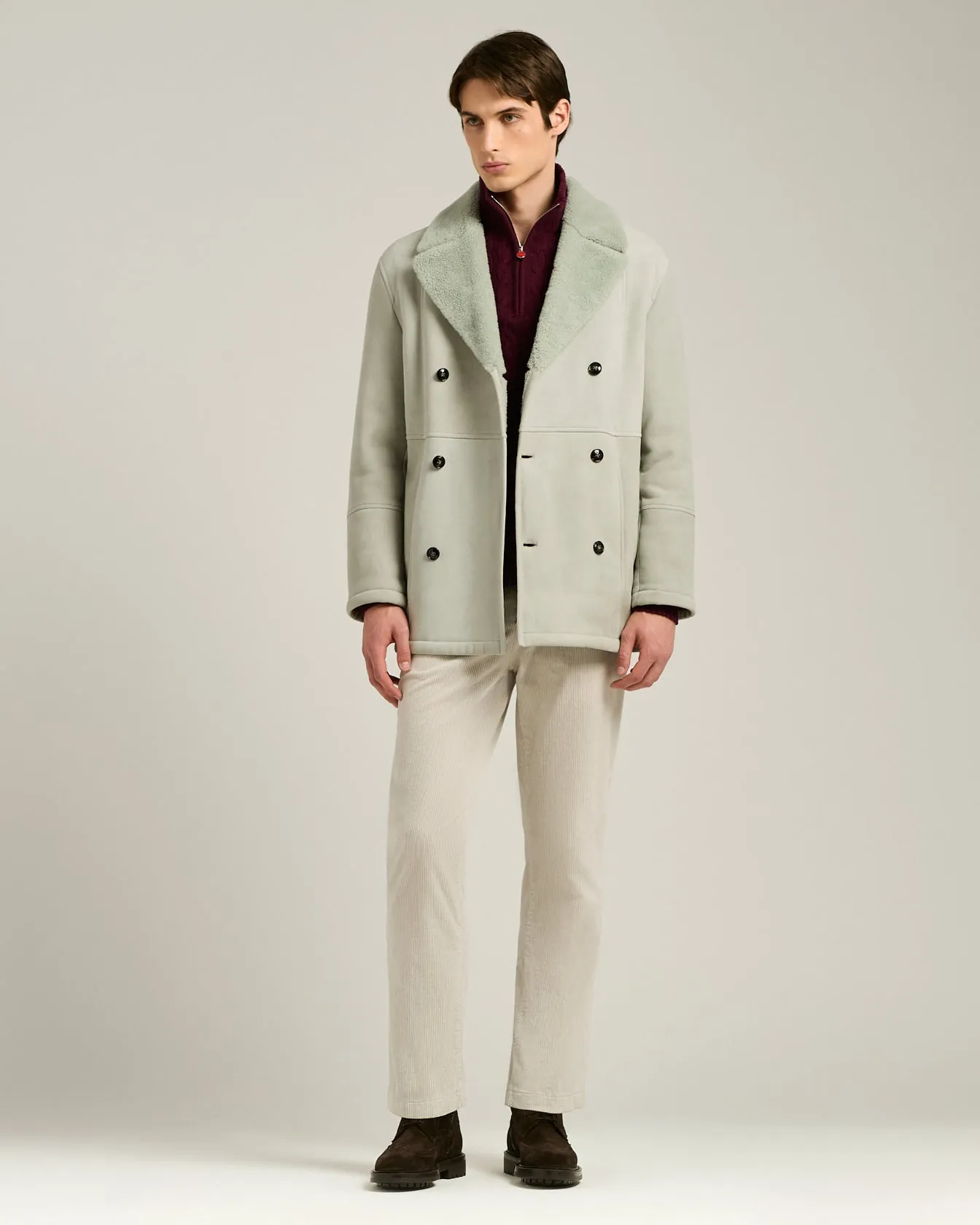 FIVE-POCKET CORDUROY TROUSERS sold by Kiton product image thumbnail 5