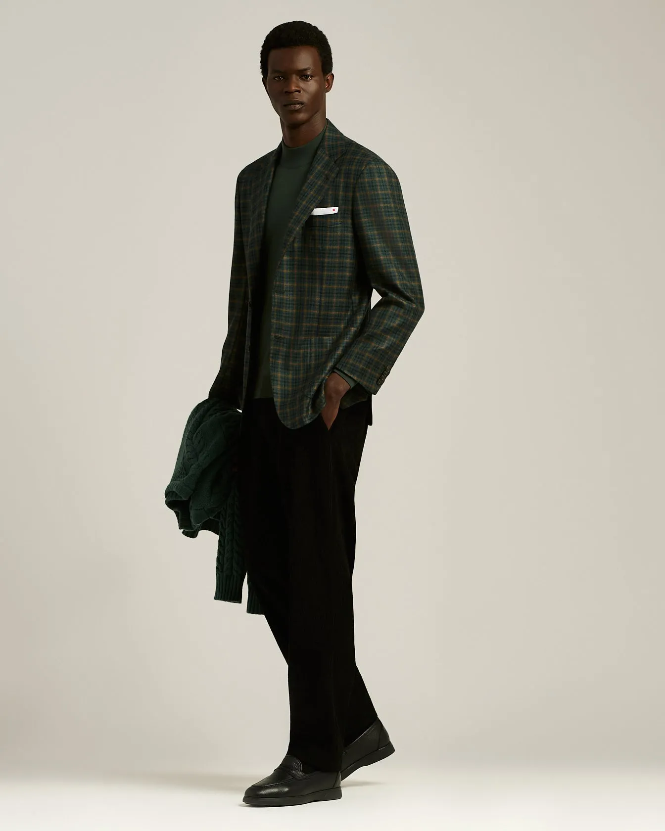 CORDUROY TROUSERS sold by Kiton product image thumbnail 5