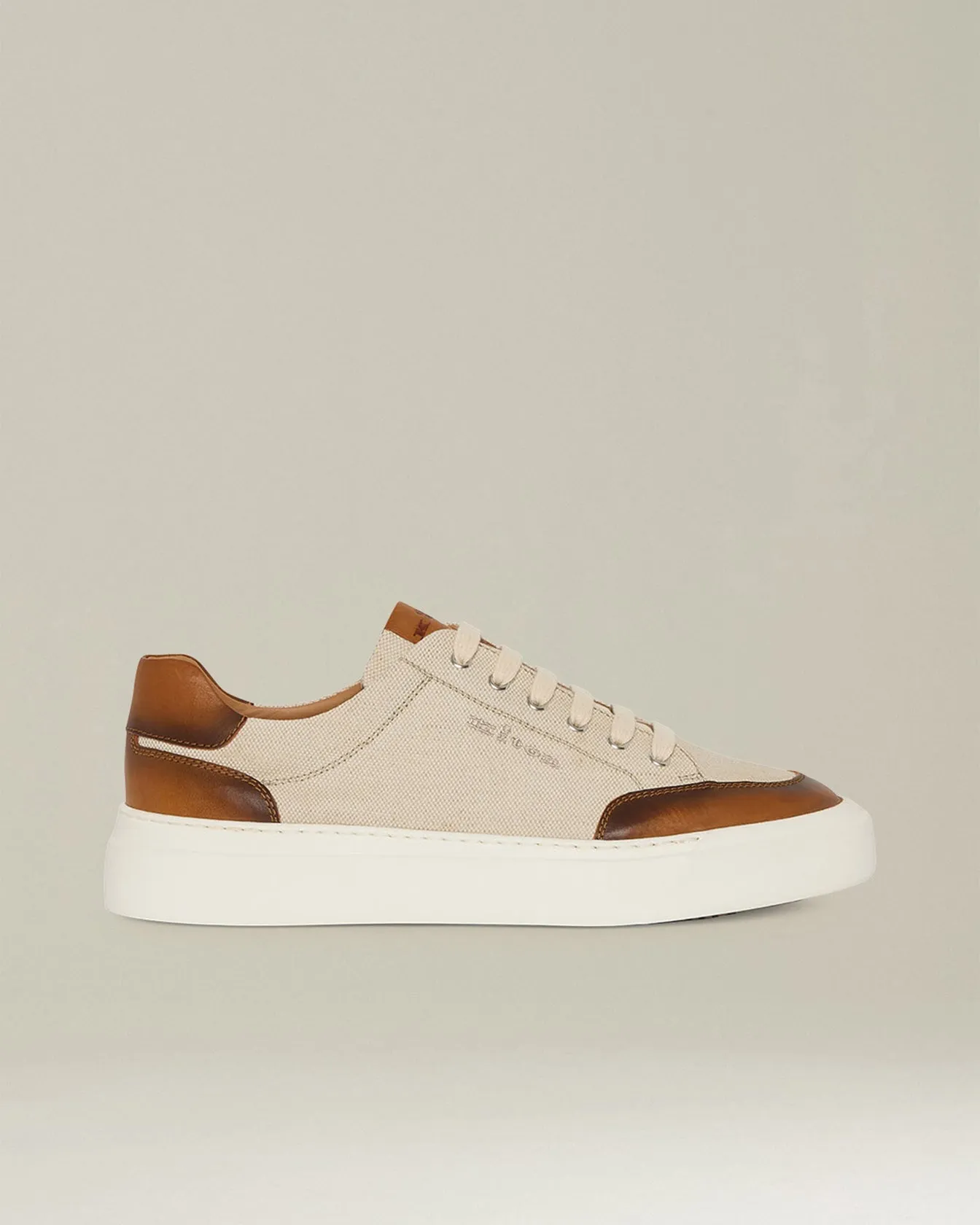 URBAN SNEAKERS WITH LEATHER INSERTS sold by Kiton
