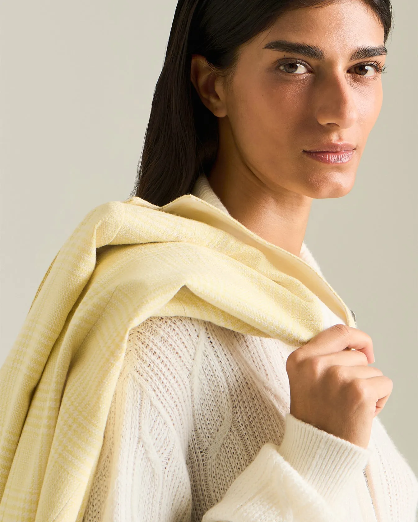 CASHMERE, SILK AND VISCOSE KNIT BOMBER JACKET sold by Kiton product image thumbnail 4
