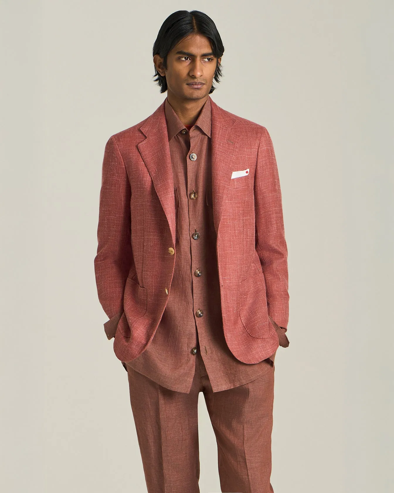 CASHMERE BLEND BLAZER sold by Kiton product image thumbnail 2