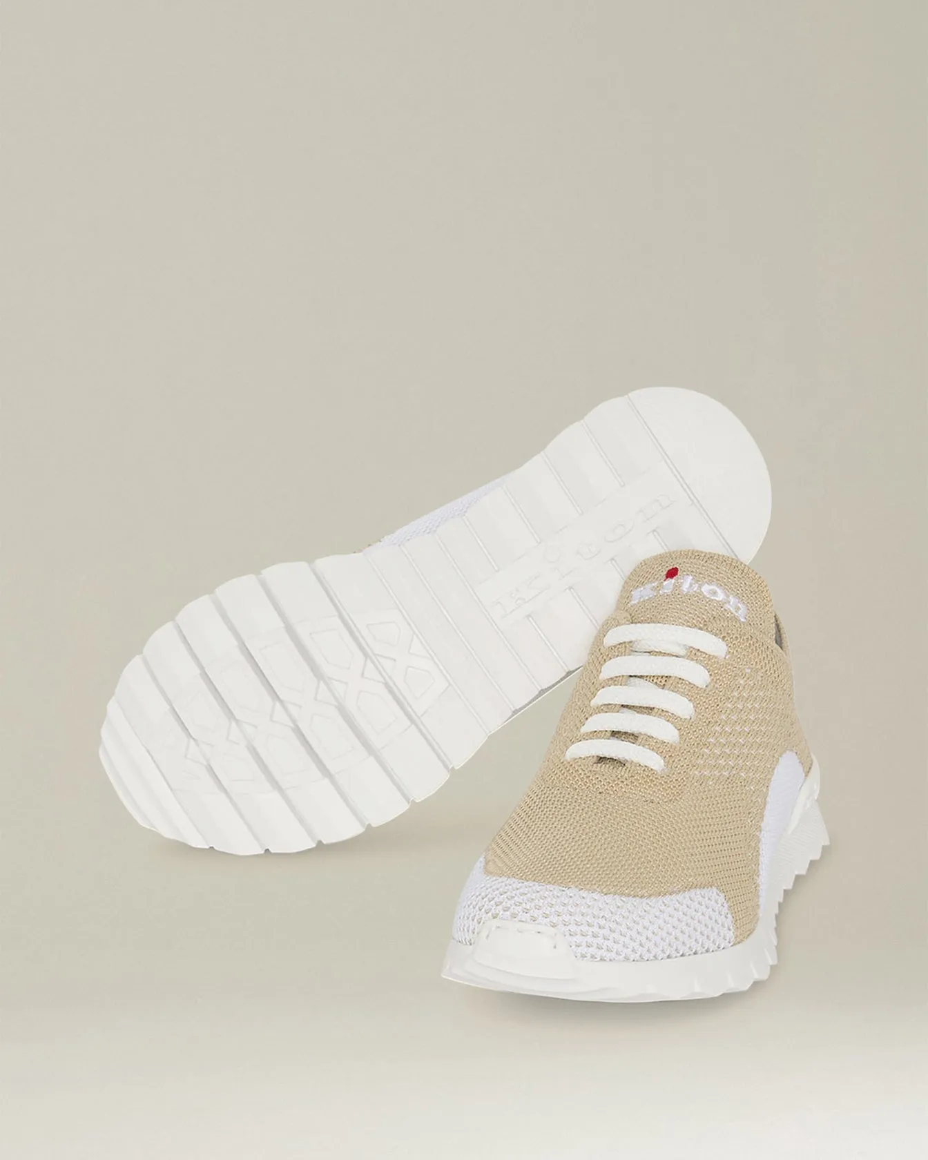 TWO-TONE KNIT FIT SNEAKERS sold by Kiton product image thumbnail 4