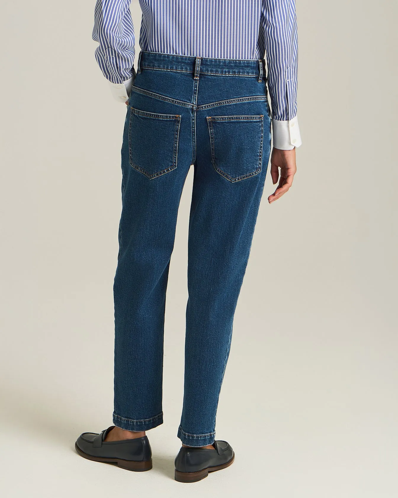 TAILORED CARROT JEANS sold by Kiton product image thumbnail 3