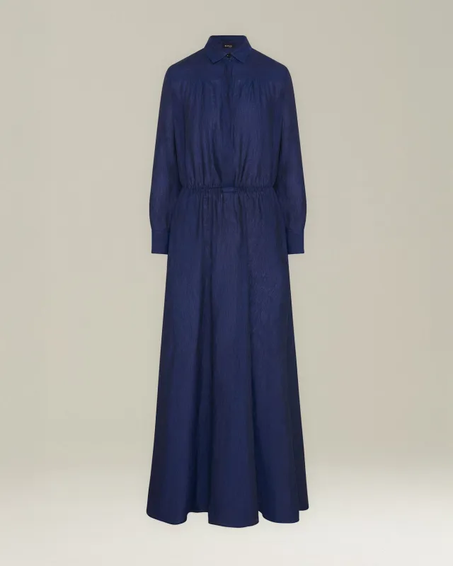 LINEN SHIRT DRESS sold by Kiton