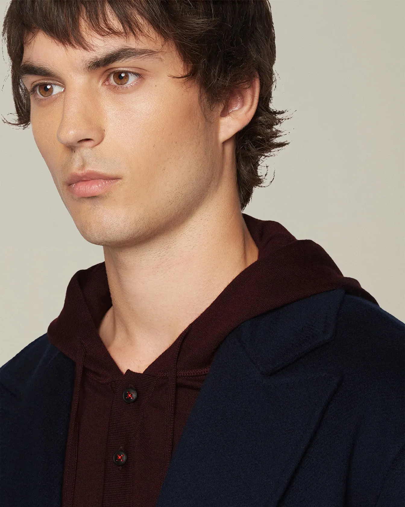 CASHMERE DOUBLE CLOTH COAT sold by Kiton product image thumbnail 4