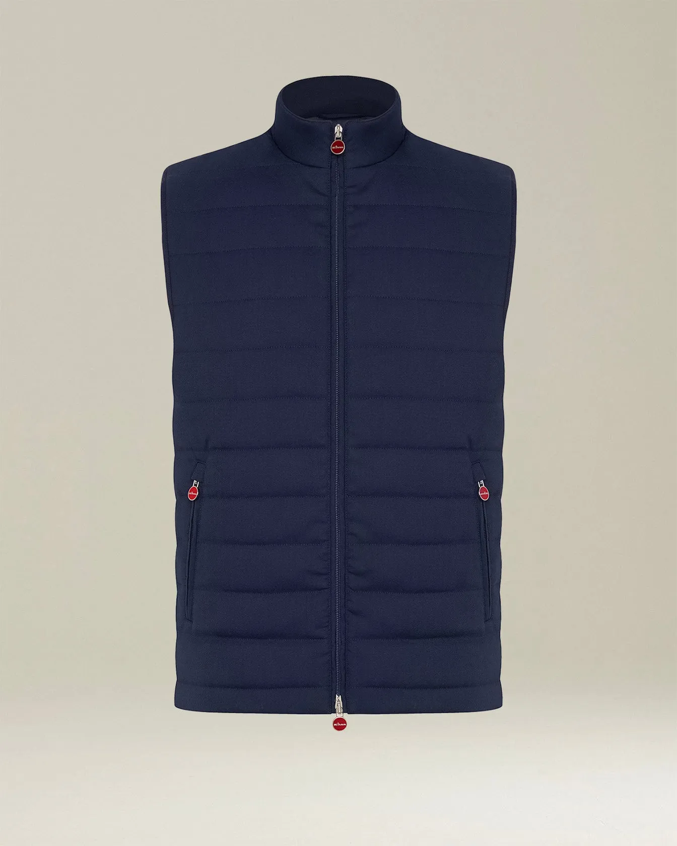 SLEVELESS BLOUSON VIRGIN WOOL sold by Kiton