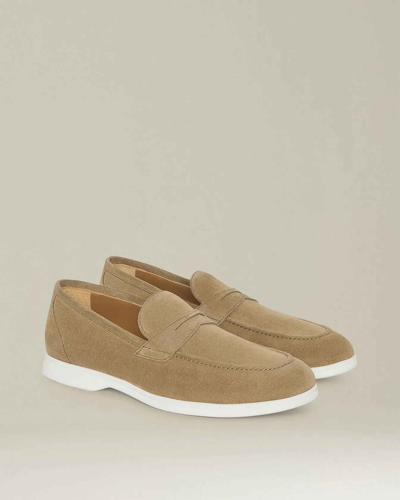 MOKA CALFSKIN LOAFER sold by Kiton product image thumbnail 5